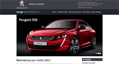 Desktop Screenshot of peugeot-bury.com